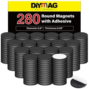 Magnets with Adhesive Backing, 280P Flexible Fridge Magnetic Dots 0.8 x 0.08 Classroom Must Have Round Magnetic Tape Flexible Sheets for Crafts Whiteboard Refrigerator Easy Peel and Stick Magnets with Adhesive Backing, 280P Flexible Fridge Magnetic Dots 0.8 x 0.08 Classroom Must Have Round Magnetic Tape Flexible Sheets for Crafts Whiteboard Refrigerator Easy Peel and Stick