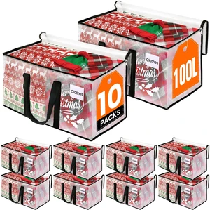 Moving Bags, Heavy Duty Large Storage Bags, 100L, 10 Pack, Clear Packing Bags with Handles & Zippers, Storage Totes for college dorm move & Home Organization, Alternative to Moving Box Moving Bags, Heavy Duty Large Storage Bags, 100L, 10 Pack, Clear Packing Bags with Handles & Zippers, Storage Totes for college dorm move & Home Organization, Alternative to Moving Box