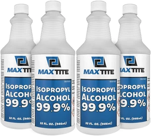Isopropyl Alcohol 99.9% (1 Gallon (32oz, 4 Pack)) Isopropyl Alcohol 99.9% (1 Gallon (32oz, 4 Pack))