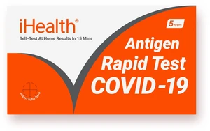 COVID-19 Antigen Rapid Home Test, 5 Tests, FDA Authorized OTC at-Home Self Covid Test, Results in 15 Minutes with Non-invasive Nasal Swab, for ages 2 and up, easy to use COVID-19 Antigen Rapid Home Test, 5 Tests, FDA Authorized OTC at-Home Self Covid Test, Results in 15 Minutes with Non-invasive Nasal Swab, for ages 2 and up, easy to use