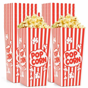240 Pcs Popcorn Boxes, Large Capacity Popcorn Containers Buckets for Pop Corn Machine, Movie Night, Cinema, Carnival, Party, Concessions 240 Pcs Popcorn Boxes, Large Capacity Popcorn Containers Buckets for Pop Corn Machine, Movie Night, Cinema, Carnival, Party, Concessions