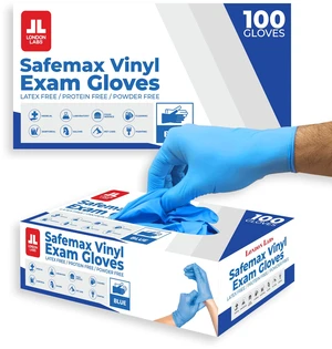 Synthetic Vinyl Exam Gloves Powder-Free, Latex-Free, Disposable, Ultra-strong, Food Safe, Healthcare, Cleaning Synthetic Vinyl Exam Gloves Powder-Free, Latex-Free, Disposable, Ultra-strong, Food Safe, Healthcare, Cleaning