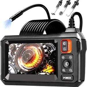 Endoscope Camera with Light, 1080P HD Borescope IP67 Waterproof Snake Camera for Inspecting Walls, Vents, Automotive Engines, Pipes A Great Gift Tool for Men Endoscope Camera with Light, 1080P HD Borescope IP67 Waterproof Snake Camera for Inspecting Walls, Vents, Automotive Engines, Pipes A Great Gift Tool for Men