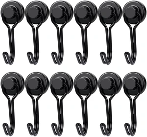 Swivel Swing Magnetic Hooks,12PCS 30lbs Refrigerator Magnet Hooks Heavy Duty Strong Magnets Refrigerator Fridge Hanging for Classroom Beach Vacation Kitchen Grills Home Swivel Swing Magnetic Hooks,12PCS 30lbs Refrigerator Magnet Hooks Heavy Duty Strong Magnets Refrigerator Fridge Hanging for Classroom Beach Vacation Kitchen Grills Home
