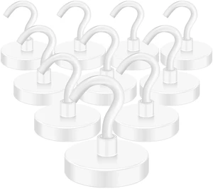 Magnetic Hooks Heavy Duty Cruise Essentials 120LBS Strong Magnets Metal Hooks for Cruise Cabins Industrial Strength Outdoor Hanging Brackets Magnets Hook Perfect Items on Cruise Ships 10Pcs Magnetic Hooks Heavy Duty Cruise Essentials 120LBS Strong Magnets Metal Hooks for Cruise Cabins Industrial Strength Outdoor Hanging Brackets Magnets Hook Perfect Items on Cruise Ships 10Pcs