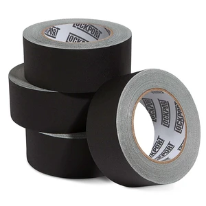 Black Gaffers Tape 2 Inch x 30 Yards - 4 Pack Pro Matte Gaff Tape Professional Gaffer Tape Heavy-Duty, No Residue, Water & Heat Resistant, Non-Reflective, Easy Tear Multipurpose Black Tape Black Gaffers Tape 2 Inch x 30 Yards - 4 Pack Pro Matte Gaff Tape Professional Gaffer Tape Heavy-Duty, No Residue, Water & Heat Resistant, Non-Reflective, Easy Tear Multipurpose Black Tape