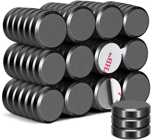 Strong Adhesive Magnets,75pcs 0.98x0.2in Fridge Refrigerator Magnet Small Round Black Ceramic Button Neodymium Magnets,Heavy Duty,for Whiteboard,Crafts,Office,Scientific,Refrigerator,Fridge Strong Adhesive Magnets,75pcs 0.98x0.2in Fridge Refrigerator Magnet Small Round Black Ceramic Button Neodymium Magnets,Heavy Duty,for Whiteboard,Crafts,Office,Scientific,Refrigerator,Fridge