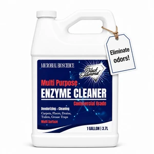 Commercial Multi-Purpose Enzyme Cleaner & Odor Eliminator | Pet & Human Urine, Stains & Odors | Carpet, Laundry, Bathroom, Drain & Trash Deodorizer | Dog, Cat, Organic Waste Remover (1 Gallon) Commercial Multi-Purpose Enzyme Cleaner & Odor Eliminator | Pet & Human Urine, Stains & Odors | Carpet, Laundry, Bathroom, Drain & Trash Deodorizer | Dog, Cat, Organic Waste Remover (1 Gallon)