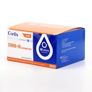 TyFast COVID-19 Rapid Antigen Test Kit, 10-Min Results, 20 Tests Nasal Swab Self-Test, Easy-To-Use For Adults And Kids, EUA Authorized OTC, Portable For Travel And Home Use TyFast COVID-19 Rapid Antigen Test Kit, 10-Min Results, 20 Tests Nasal Swab Self-Test, Easy-To-Use For Adults And Kids, EUA Authorized OTC, Portable For Travel And Home Use