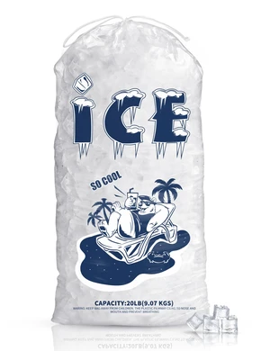 100 Pack Ice Bags 20 lb, Heavy Duty, Drawstring, 2 Mils Thickness Reusable Ice Cube Storage Bags, Plastic, Portable, for Home and Commercial Ice Machines, Camping Trips, Party Preparation 100 Pack Ice Bags 20 lb, Heavy Duty, Drawstring, 2 Mils Thickness Reusable Ice Cube Storage Bags, Plastic, Portable, for Home and Commercial Ice Machines, Camping Trips, Party Preparation