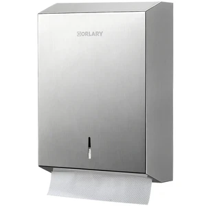 Commercial Paper Towel Dispenser Wall Mount, Silver Brushed Stainless Steel, C-Fold Multifold Trifold Bathroom Paper Towel Holder, Ideal for Home, Kitchen, Bathroom Commercial Paper Towel Dispenser Wall Mount, Silver Brushed Stainless Steel, C-Fold Multifold Trifold Bathroom Paper Towel Holder, Ideal for Home, Kitchen, Bathroom
