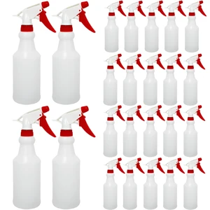 24 Pack 16oz Spray Bottles, Reusable Fine Mist Water Sprayer for Plants, Cleaning, High Output Ultrafine Misting Plastic Spray Bottles for Water, Salon, Garden, Kitchen and Bathroon 24 Pack 16oz Spray Bottles, Reusable Fine Mist Water Sprayer for Plants, Cleaning, High Output Ultrafine Misting Plastic Spray Bottles for Water, Salon, Garden, Kitchen and Bathroon