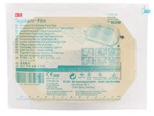 Tegaderm Transparent Dressing with Label 4" x 4 3/4" (10 x 12 cm) 25 per Box #1626W (25 Box) Tegaderm Transparent Dressing with Label 4" x 4 3/4" (10 x 12 cm) 25 per Box #1626W (25 Box)