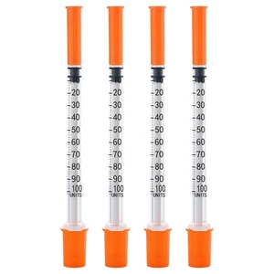 1ml Syringes 30G x 1/2" 12.7mm Disposable Lab Syringe with Caps, 100 Pack 30 Gauge 1cc 1/2 Inch, Leak-Proof Design, Fine Tip, Home & Lab Use, Individually Wrapped 1ml Syringes 30G x 1/2" 12.7mm Disposable Lab Syringe with Caps, 100 Pack 30 Gauge 1cc 1/2 Inch, Leak-Proof Design, Fine Tip, Home & Lab Use, Individually Wrapped