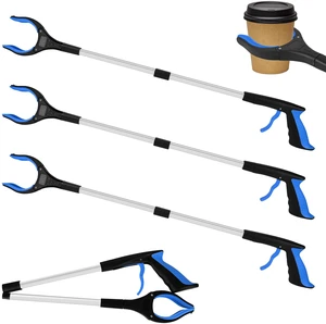 4 Pack 32 Inch Commercial Trash Grabber for Elderly Assist, Heavy Duty Lightweight Reacher with Ergonomic Handle & Non-Slip Grip, Multi-Use Outdoor Home Garden Cleanup Mobility Aid Tool 4 Pack 32 Inch Commercial Trash Grabber for Elderly Assist, Heavy Duty Lightweight Reacher with Ergonomic Handle & Non-Slip Grip, Multi-Use Outdoor Home Garden Cleanup Mobility Aid Tool