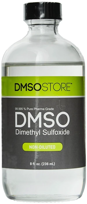 DMSO 8 oz. Glass Bottle Non-diluted 99.995% Pure Low Odor Pharma Grade Liquid Dimethyl Sulfoxide Super High Quality Made by DMSO Store DMSO 8 oz. Glass Bottle Non-diluted 99.995% Pure Low Odor Pharma Grade Liquid Dimethyl Sulfoxide Super High Quality Made by DMSO Store