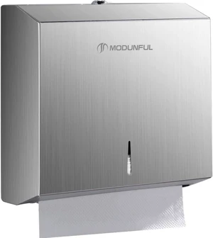 Paper Towel Dispenser Wall Mount - M7 Alloy D-3914 Silver Lock Access for Commercial Bathroom, 400 Sheet Z/C Fold/Multifold Towels, Heavy Duty Brushed Stainless Steel Paper Towel Dispenser Wall Mount - M7 Alloy D-3914 Silver Lock Access for Commercial Bathroom, 400 Sheet Z/C Fold/Multifold Towels, Heavy Duty Brushed Stainless Steel