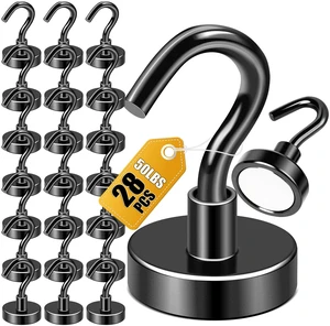 Magnetic Hooks,50lbs Heavy Duty Magnets with Hook Black 12 Pack Rare Earth N52 2026 Cruise Cabin Ship Essentials for Fridge Hanging Classroom Beach Vacation Kitchen Grills Home Must Have Magnetic Hooks,50lbs Heavy Duty Magnets with Hook Black 12 Pack Rare Earth N52 2026 Cruise Cabin Ship Essentials for Fridge Hanging Classroom Beach Vacation Kitchen Grills Home Must Have