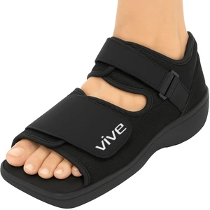 Post Op Shoe - Lightweight Medical Walking Boot with Adjustable Strap Orthopedic Recovery Cast Shoe for Post Surgery, Fractured Foot, Injured Toes, Stress Fracture, Sprains - Left or Right Foot Post Op Shoe - Lightweight Medical Walking Boot with Adjustable Strap Orthopedic Recovery Cast Shoe for Post Surgery, Fractured Foot, Injured Toes, Stress Fracture, Sprains - Left or Right Foot