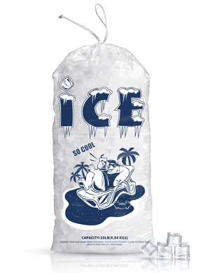 50 Pack Ice Bags 10 lb, Heavy Duty, Drawstring, 2 Mils Thickness Reusable Ice Cube Storage Bags, Plastic, Portable, for Home and Commercial Ice Machines, Camping Trips, Party Preparation 50 Pack Ice Bags 10 lb, Heavy Duty, Drawstring, 2 Mils Thickness Reusable Ice Cube Storage Bags, Plastic, Portable, for Home and Commercial Ice Machines, Camping Trips, Party Preparation