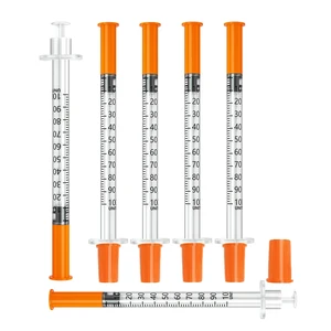 1ml 31G 1/4" (6mm) Lab Syrings, Individually Wrapped, Box of 100 1ml 31G 1/4" (6mm) Lab Syrings, Individually Wrapped, Box of 100