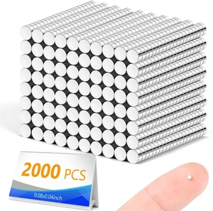 2000 Pack Small Magnets, Refrigerator Magnets Rare Earth Magnet Neodymium Magnet for Crafts, Whiteboard, Kitchen Cabinet 2000 Pack Small Magnets, Refrigerator Magnets Rare Earth Magnet Neodymium Magnet for Crafts, Whiteboard, Kitchen Cabinet