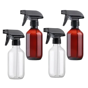 Spray Bottles 4Pack 10oz Fine Mist Empty Squirt Bottle for Cleaning Refillable Plastic Water Spray Bottle with Adjustable Nozzle BPA Free Small Spray Bottle for Hair Plants Pet Training Spray Bottles 4Pack 10oz Fine Mist Empty Squirt Bottle for Cleaning Refillable Plastic Water Spray Bottle with Adjustable Nozzle BPA Free Small Spray Bottle for Hair Plants Pet Training
