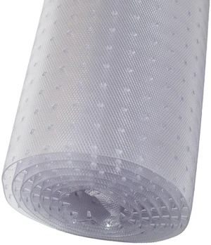 Industrial Deep Pile Carpet Runner - Crosshatch Pattern Non Slip Carpet & Rug Protector Mat, Waterproof Clear Plastic Vinyl Floor Covering, 24 Inches Wide x 6 Feet Long, Made in The USA Industrial Deep Pile Carpet Runner - Crosshatch Pattern Non Slip Carpet & Rug Protector Mat, Waterproof Clear Plastic Vinyl Floor Covering, 24 Inches Wide x 6 Feet Long, Made in The USA