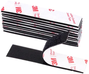 Hook and Loop Tape 1in×4in, Heavy Duty Adhesion Strip Slef Adhesive Interlocking Tape, Adhesive Mounting Strips, Reclosable Sticky Back Interlocking Nylon Picture Hanging Strips Hook and Loop Tape 1in×4in, Heavy Duty Adhesion Strip Slef Adhesive Interlocking Tape, Adhesive Mounting Strips, Reclosable Sticky Back Interlocking Nylon Picture Hanging Strips