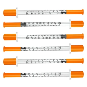 U-100 0.5ml 31 Gauge 5/16" Syringe, Individually Packed, Pack of 100 U-100 0.5ml 31 Gauge 5/16" Syringe, Individually Packed, Pack of 100