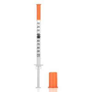 1 ml Syringe with 31G-5/16 Inch (8mm), 1 cc 31 Gauge Syringes, Pack of 100 Individually Wrapped 1 ml Syringe with 31G-5/16 Inch (8mm), 1 cc 31 Gauge Syringes, Pack of 100 Individually Wrapped
