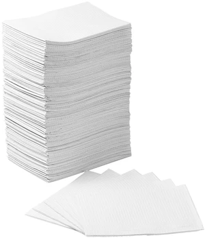 125 Pack Dental Bibs Disposable, White Dental Bibs 3-Ply Dentist Bib 13" x 18", 2-Ply Paper 1-Ply Film, for Medical Tray Covers 125 Pack Dental Bibs Disposable, White Dental Bibs 3-Ply Dentist Bib 13" x 18", 2-Ply Paper 1-Ply Film, for Medical Tray Covers