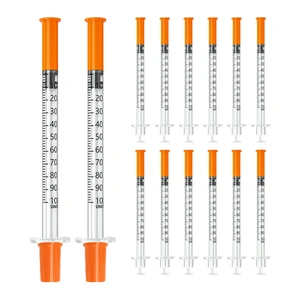 1ml 29G 1/2"(12.7mm) Syrings, Individually Wrapped, Pack of 25 1ml 29G 1/2"(12.7mm) Syrings, Individually Wrapped, Pack of 25