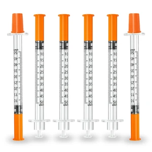0.5ml/cc 31G 5/16" (8mm), Individually Wrapped Lab Syrings, Box of 100 0.5ml/cc 31G 5/16" (8mm), Individually Wrapped Lab Syrings, Box of 100