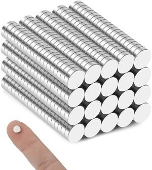 Small Magnets, 400 Pack Refrigerator Magnet 6x2mm Rare Earth Magnets Neodymium Magnet for Crafts, Whiteboard, Kitchen Cabinet Small Magnets, 400 Pack Refrigerator Magnet 6x2mm Rare Earth Magnets Neodymium Magnet for Crafts, Whiteboard, Kitchen Cabinet