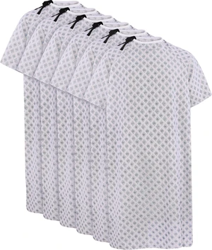 Unisex Hospital Gowns Back-Tie Patient Gowns Women Men Fits Sizes up to 2XL Lightweight, Loose-Fit, Comfortable, Soft, Multipurpose, Medical & Everyday Utility Unisex Hospital Gowns Back-Tie Patient Gowns Women Men Fits Sizes up to 2XL Lightweight, Loose-Fit, Comfortable, Soft, Multipurpose, Medical & Everyday Utility
