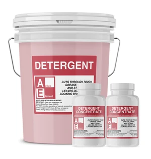 Commercial Dishwasher Detergent - Makes One 5 Gallon Pail - Industrial Dish Detergent - For High and Low Temp Dishwasher Machine Commercial Dishwasher Detergent - Makes One 5 Gallon Pail - Industrial Dish Detergent - For High and Low Temp Dishwasher Machine