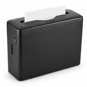 Multifold Paper Towel Dispenser Countertop Black Wide Design Large Capacity Heavy-Duty Non-Slip Base, Enclosed Push-Button Lid, 300 Sheet Z/C Folded Paper Towel for Bathroom, Kitchen Multifold Paper Towel Dispenser Countertop Black Wide Design Large Capacity Heavy-Duty Non-Slip Base, Enclosed Push-Button Lid, 300 Sheet Z/C Folded Paper Towel for Bathroom, Kitchen