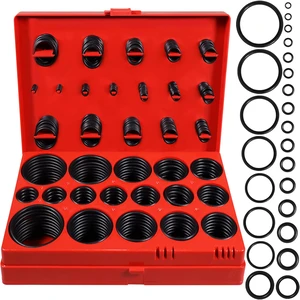 419 PCS Universal Metric O-Ring Kit32 Sizes Buna-N 70A Rubber O Ring Assortment Set for Various Car Auto Faucet Plumbing Pressure Washer Air or Gas Sealing Repair Resist Oil and Heat 419 PCS Universal Metric O-Ring Kit32 Sizes Buna-N 70A Rubber O Ring Assortment Set for Various Car Auto Faucet Plumbing Pressure Washer Air or Gas Sealing Repair Resist Oil and Heat