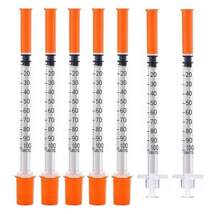 1CC Syringes with 31G 5/16"(8mm) Needle 100PACK, Lab Supplies Individually Wrapped (1CC 31G 5/16"-100PACK) 1CC Syringes with 31G 5/16"(8mm) Needle 100PACK, Lab Supplies Individually Wrapped (1CC 31G 5/16"-100PACK)