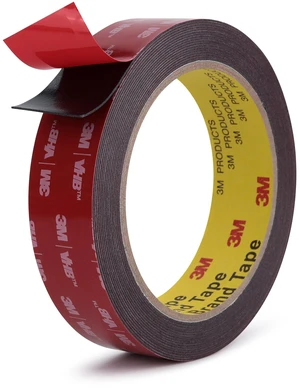 3M Double Sided Tape, Heavy Duty, 1 x 18Ft, 5925, Black Very High Bonding, Permanent, Waterproof Foam Mounting Tape for Automotive, Home, Office, Deco, Indoor, Outdoor Mountings 3M Double Sided Tape, Heavy Duty, 1 x 18Ft, 5925, Black Very High Bonding, Permanent, Waterproof Foam Mounting Tape for Automotive, Home, Office, Deco, Indoor, Outdoor Mountings