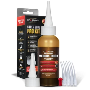 2 oz. Dark Brown Medium-Thick CA Glue (Premium Cyanoacrylate Super Glue) Knot Filler 500 CPS Viscosity for Woodworking, Woodturning, Carpentry, Guitar, RC Hobby 2 oz. Dark Brown Medium-Thick CA Glue (Premium Cyanoacrylate Super Glue) Knot Filler 500 CPS Viscosity for Woodworking, Woodturning, Carpentry, Guitar, RC Hobby