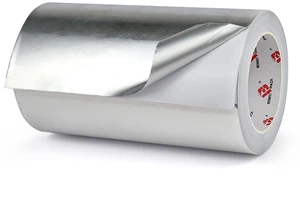 Aluminum Foil Tape,Heavy Duty Metal Foil Tape,High Temperature Silver Duct Tape,Perfect for Sealing & Patching,HVAC,Air Ducts,Insulation and Metal Repair (8 Inch) Aluminum Foil Tape,Heavy Duty Metal Foil Tape,High Temperature Silver Duct Tape,Perfect for Sealing & Patching,HVAC,Air Ducts,Insulation and Metal Repair (8 Inch)