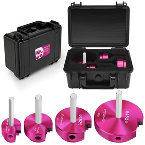 PVC Pipe Reamer Kit,PVC Fitting Saver Hub Socket Saver for Plumbing 4-Piece Plastic Pipe Reamer Tool Kit Include 3/4", 1.5", 2", 3" Reamers for Sch.40 CPVC ABS Fittings,Fit Standard 1/2" Drills PVC Pipe Reamer Kit,PVC Fitting Saver Hub Socket Saver for Plumbing 4-Piece Plastic Pipe Reamer Tool Kit Include 3/4", 1.5", 2", 3" Reamers for Sch.40 CPVC ABS Fittings,Fit Standard 1/2" Drills