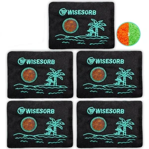 100g x 5pcs Rechargeable Desiccant Packs, Reusable Car Dehumidifier Bags Color Indicating Silica Gel Packets Moisture Absorbers for Storage Bins, Suitcase, Safe, 3D Filaments, Electronics 100g x 5pcs Rechargeable Desiccant Packs, Reusable Car Dehumidifier Bags Color Indicating Silica Gel Packets Moisture Absorbers for Storage Bins, Suitcase, Safe, 3D Filaments, Electronics