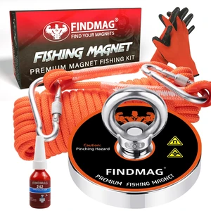 1500 LBS Fishing Magnets, 4.72 Inch Neodymium Fishing Magnet Kit Heavy Duty Magnet for Fishing, Super Strong Magnet Fishing Kit for Retrieving Metal Items in River, Lake, Lawn 1500 LBS Fishing Magnets, 4.72 Inch Neodymium Fishing Magnet Kit Heavy Duty Magnet for Fishing, Super Strong Magnet Fishing Kit for Retrieving Metal Items in River, Lake, Lawn
