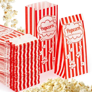 300pc Popcorn Bags 1.3oz - Flat Bottom Disposable Popcorn Paper Bag Popped Kernels Small Containers, Movie Night Supplies for Halloween, Christmas, Carnival Party, Popcorn Machine Accessories 300pc Popcorn Bags 1.3oz - Flat Bottom Disposable Popcorn Paper Bag Popped Kernels Small Containers, Movie Night Supplies for Halloween, Christmas, Carnival Party, Popcorn Machine Accessories