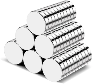 Neodymium Round Rare Earth Fridge Magnets,15x2mm 60Pcs Small Strong Refrigerator Magnets for Crafts, Whiteboard, Scientific Models, Dry Erase Board, Office Neodymium Round Rare Earth Fridge Magnets,15x2mm 60Pcs Small Strong Refrigerator Magnets for Crafts, Whiteboard, Scientific Models, Dry Erase Board, Office