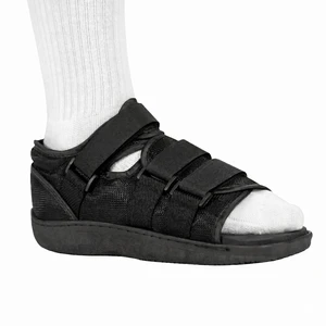 Post Op Shoe - Adjustable Orthopedic Medical Walking Boot for Broken Foot, Broken Toe, Stress Fracture and Injuries, Universal Cast Shoe for Men and Women After Foot Surgery (L - Female) Post Op Shoe - Adjustable Orthopedic Medical Walking Boot for Broken Foot, Broken Toe, Stress Fracture and Injuries, Universal Cast Shoe for Men and Women After Foot Surgery (L - Female)