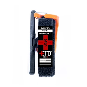 Tourniquet - ETQ Gen 2 Made in The USA | EDC Gear for Trauma Kits, Tourniquet Kits, and Medical Emergency Bags, Orange, Regular (1") Tourniquet - ETQ Gen 2 Made in The USA | EDC Gear for Trauma Kits, Tourniquet Kits, and Medical Emergency Bags, Orange, Regular (1")